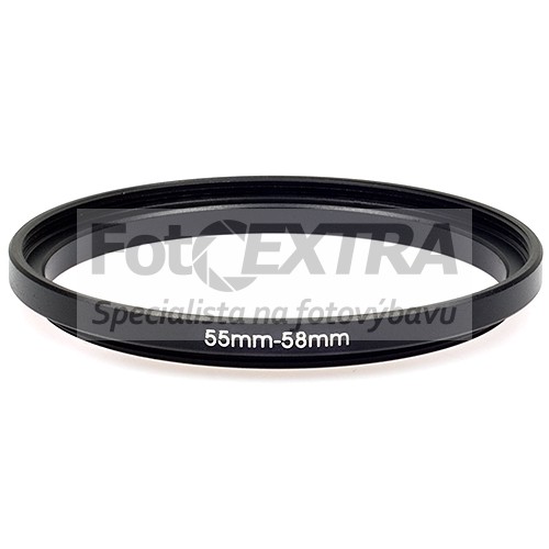 Redukce na filtr 55/58mm