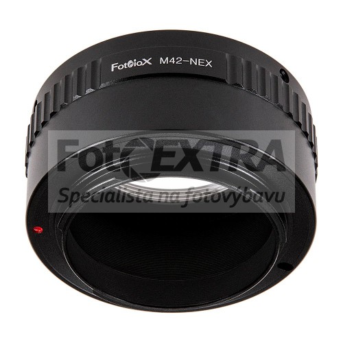 Fotodiox Lens Mount Adapter M42-NEX adaptér objektivu M42 na tělo Sony Alpha/NEX s bajonetem E