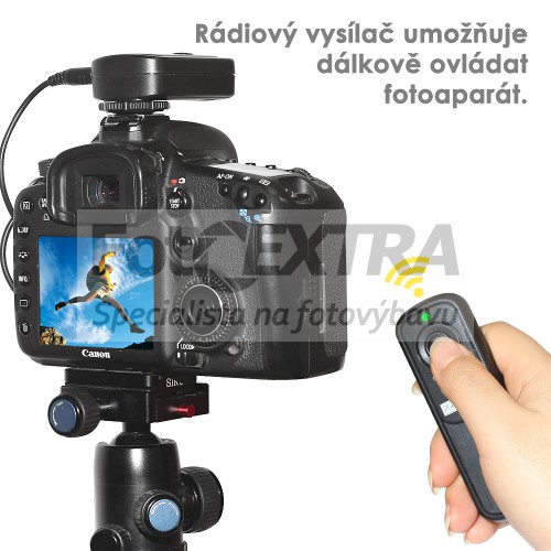 Pixel Oppilas RW-221/DC0 bezdrátová dálková spoušť pro Nikon (dosah 100 m)